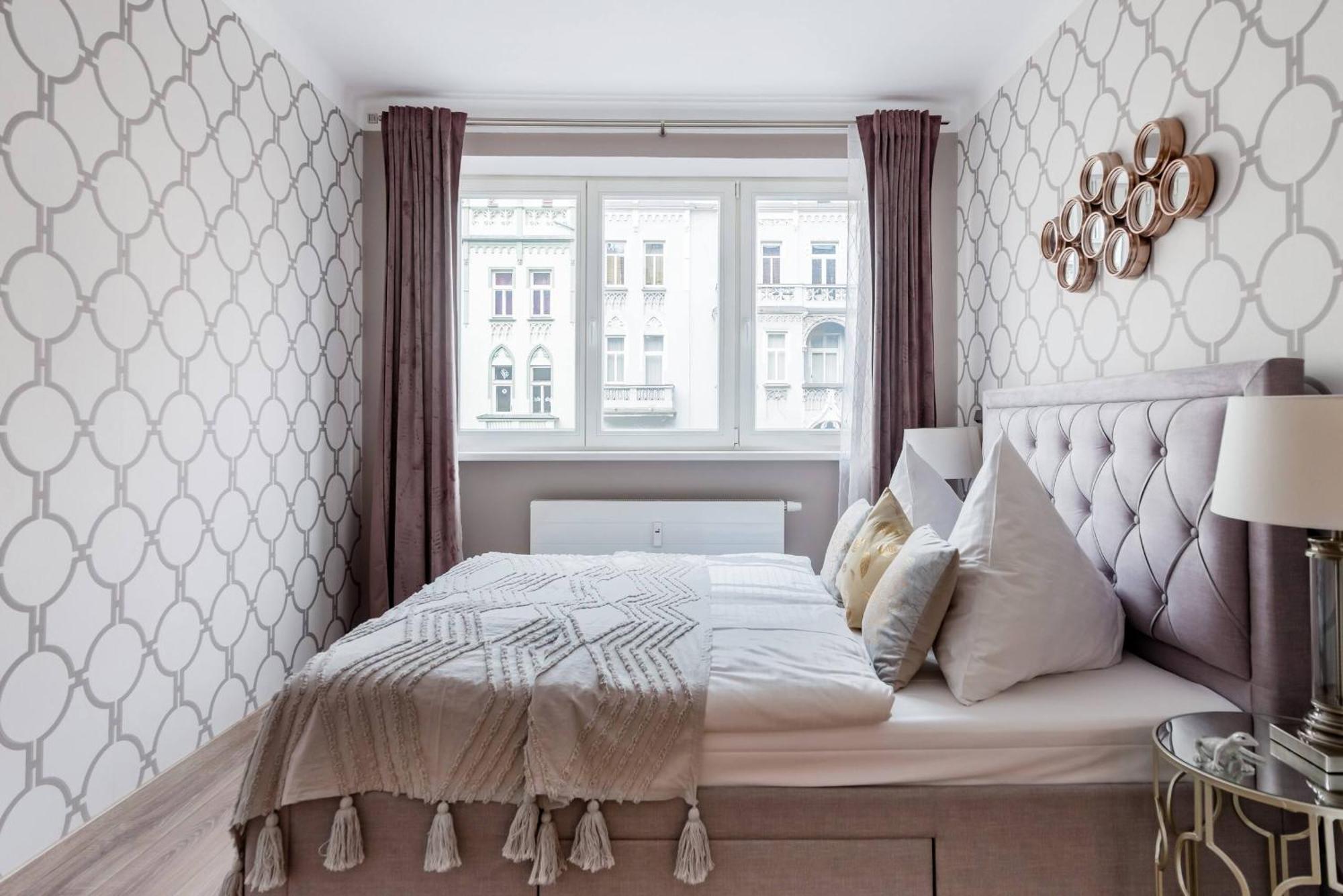 Pastel Art Deco 3Bdr Ruterra Apt Prague Extérieur photo